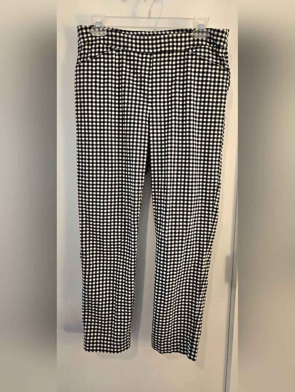 Zac & Rachel Black and White Gingham Pants